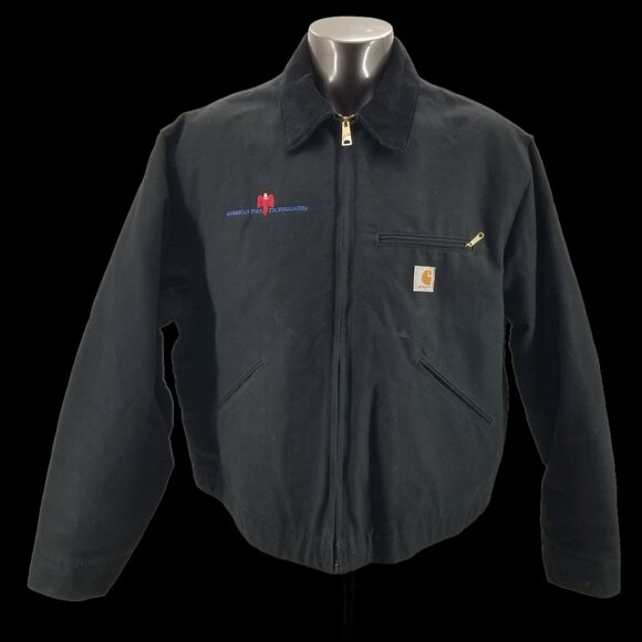 Carhartt J001 BLK Detroit Blanket Lined Jacket 125th Anniversary Mens 2XL - Picture 1 of 15